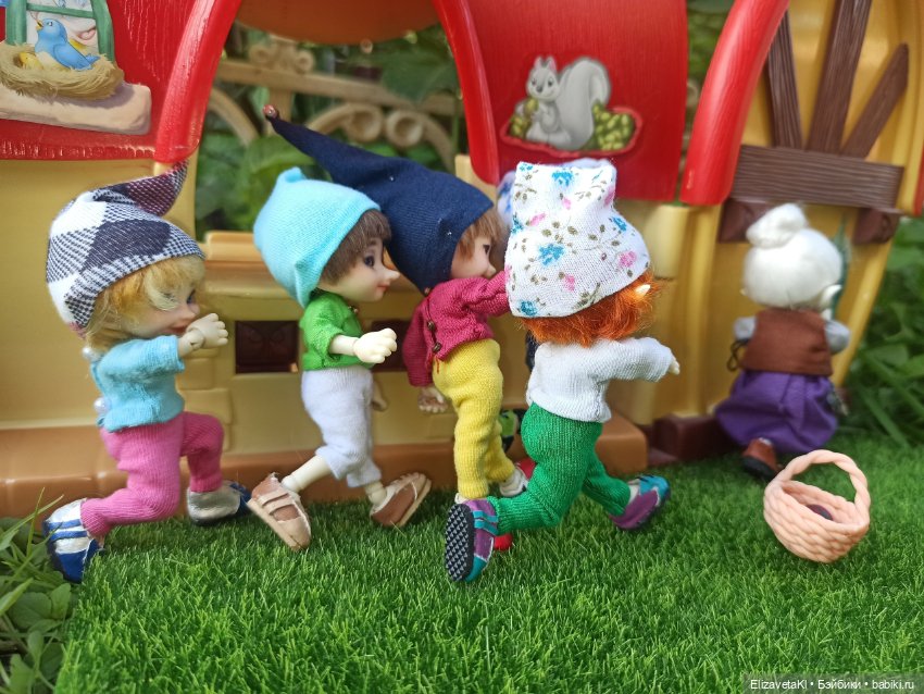 Сказка про Белоснежку и 7 гномов. Realpuki. 110 часть