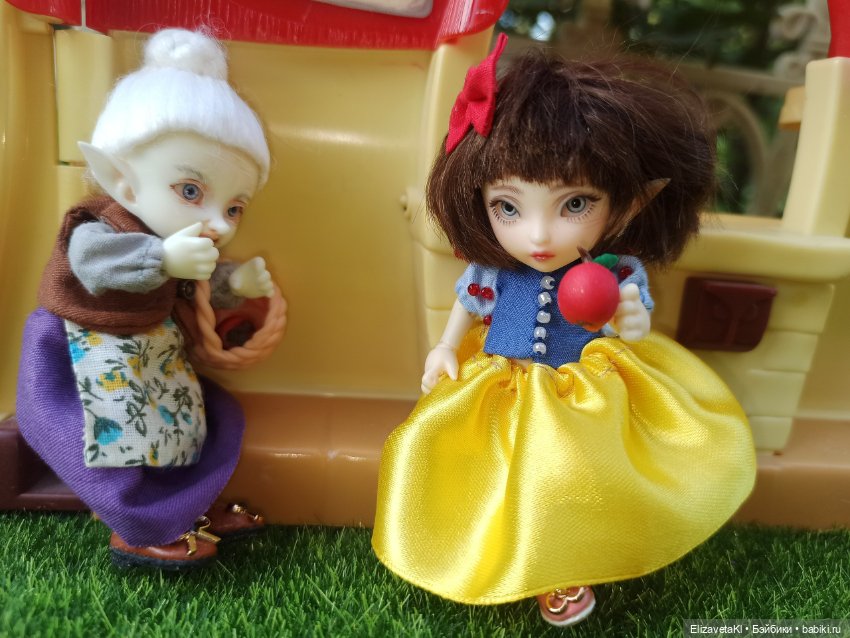 Сказка про Белоснежку и 7 гномов. Realpuki. 110 часть