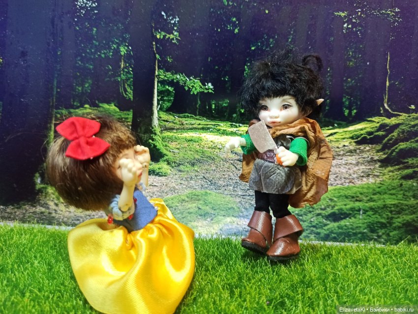 Сказка про Белоснежку и 7 гномов. Realpuki. 110 часть (фото 7)