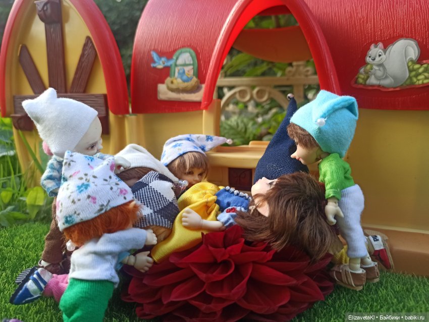 Сказка про Белоснежку и 7 гномов. Realpuki. 110 часть