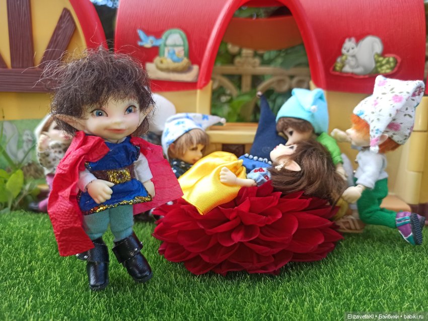 Сказка про Белоснежку и 7 гномов. Realpuki. 110 часть