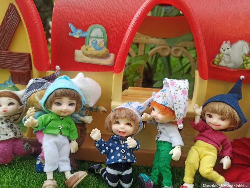 Сказка про Белоснежку и 7 гномов. Realpuki. 110 часть