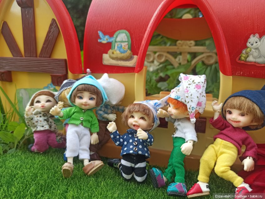 Сказка про Белоснежку и 7 гномов. Realpuki. 110 часть