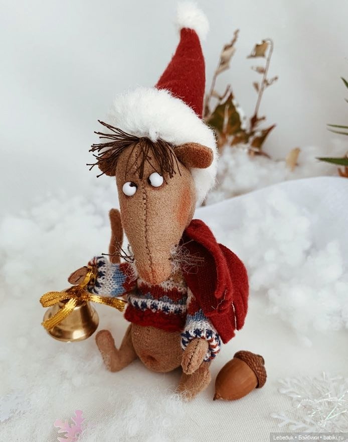 Крысики-Чучундрики - интерьерные текстильные игрушки (фото 6)