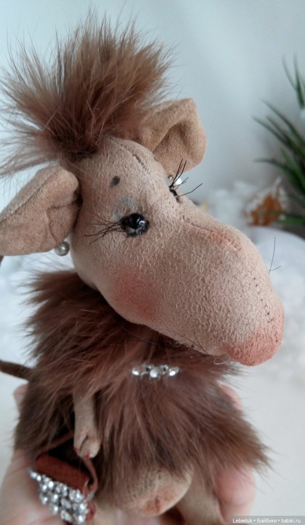 Крысики-Чучундрики - интерьерные текстильные игрушки (фото 5)