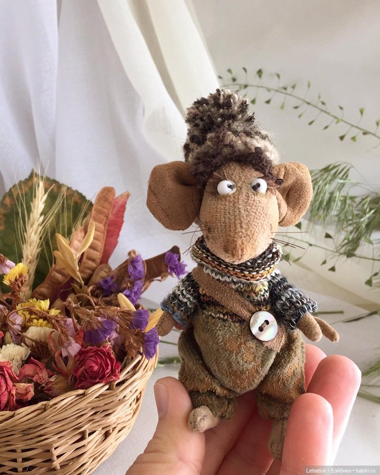 Крысики-Чучундрики - интерьерные текстильные игрушки (фото 2)