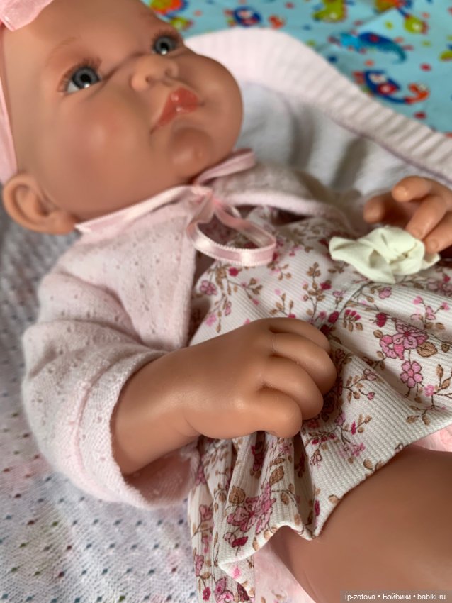 Познакомьтесь с моей малышкой куколкой-младенцем Эльзой (фото 5)