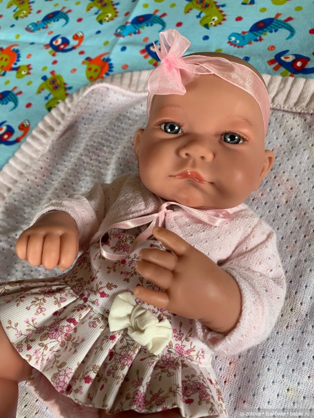 Познакомьтесь с моей малышкой куколкой-младенцем Эльзой (фото 2)