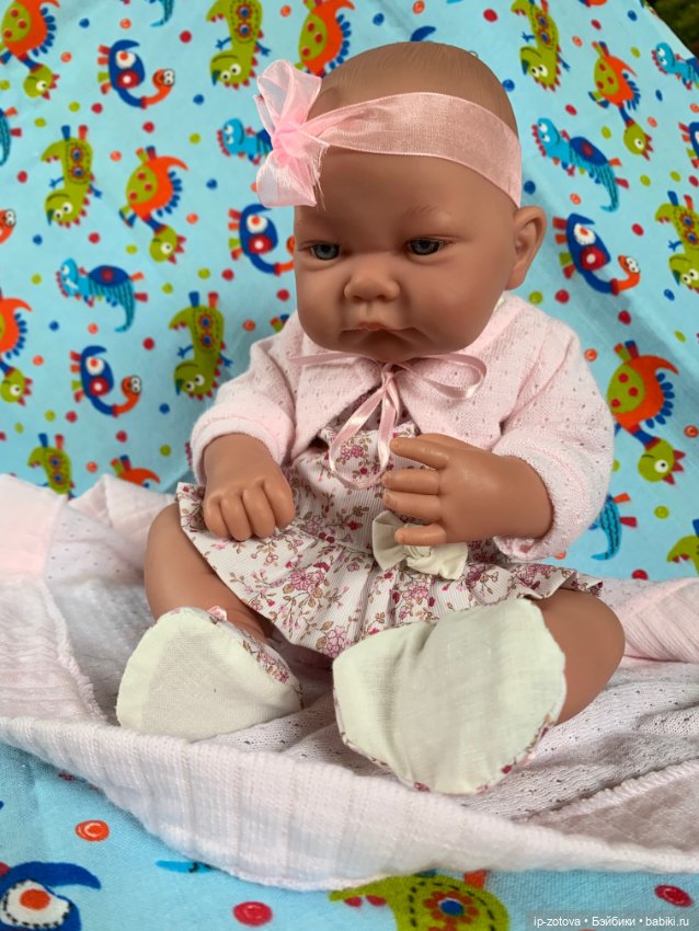 Познакомьтесь с моей малышкой куколкой-младенцем Эльзой (фото 9)