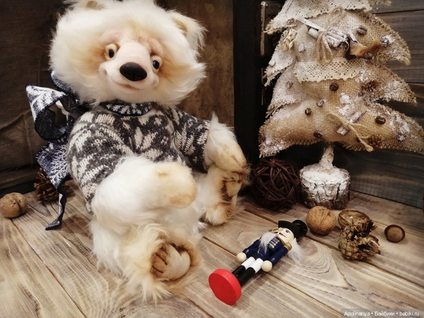 Юки мишка-тедди — Авторские мишки Тедди и друзья: фото (фото 5)