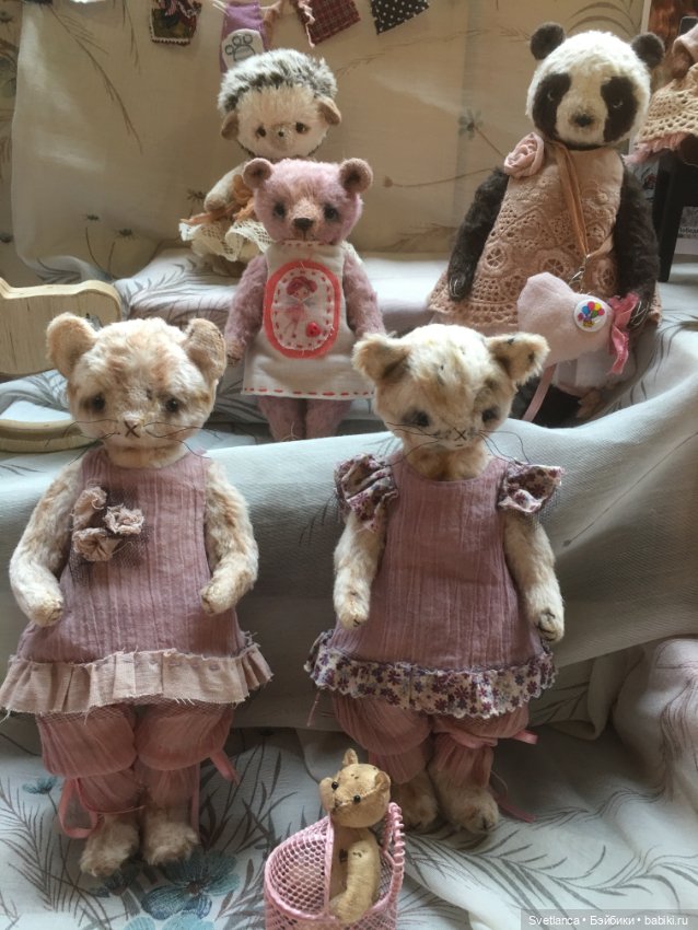 Выставка «Мишка с куклой» г.Екатеринбург ч.1. - Мишки и другие милые звери