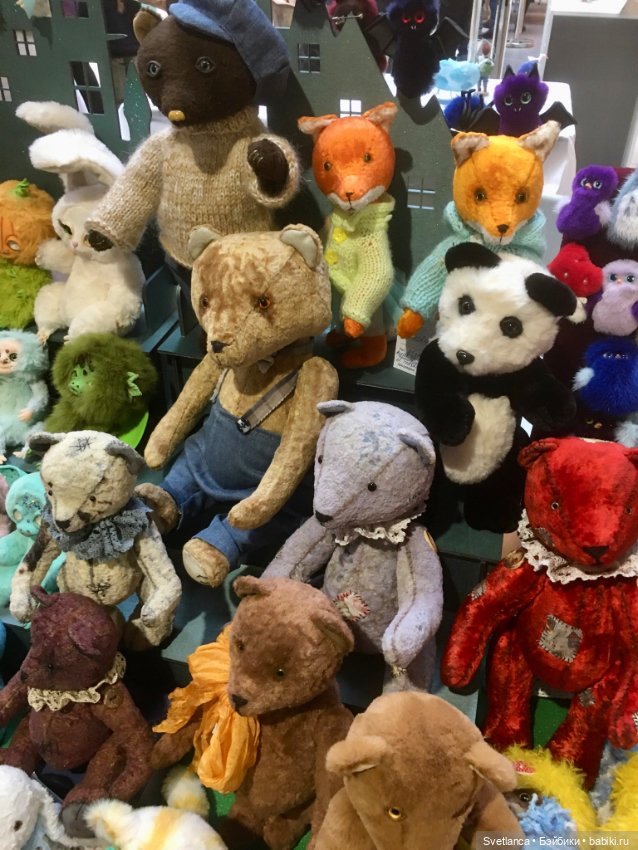 Выставка «Мишка с куклой» г.Екатеринбург ч.1. - Мишки и другие милые звери