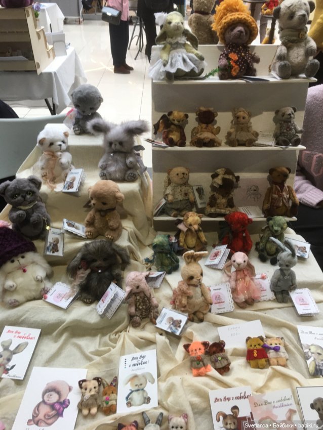 Выставка «Мишка с куклой» г.Екатеринбург ч.1. - Мишки и другие милые звери (фото 7)
