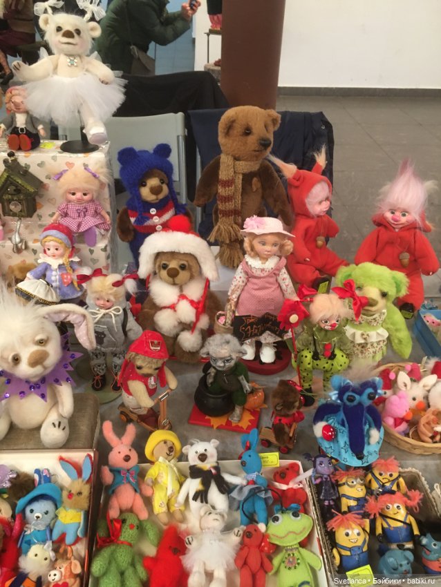 Выставка «Мишка с куклой» г.Екатеринбург ч.1. - Мишки и другие милые звери