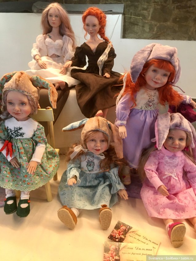 Выставка «Мишка с куклой» г.Екатеринбург ч.2. - Куклы (фото 4)