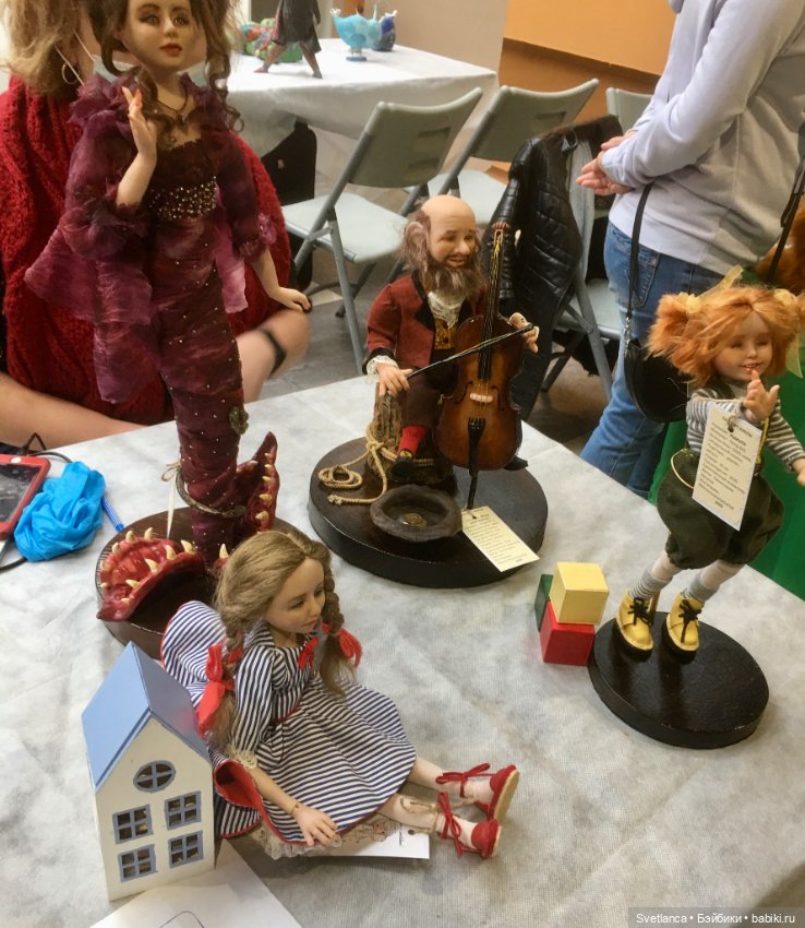 Выставка «Мишка с куклой» г.Екатеринбург ч.2. - Куклы (фото 8)