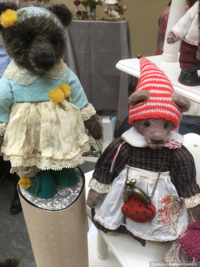 Выставка «Мишка с куклой» г.Екатеринбург ч.1. - Мишки и другие милые звери