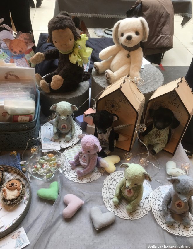 Выставка «Мишка с куклой» г.Екатеринбург ч.1. - Мишки и другие милые звери