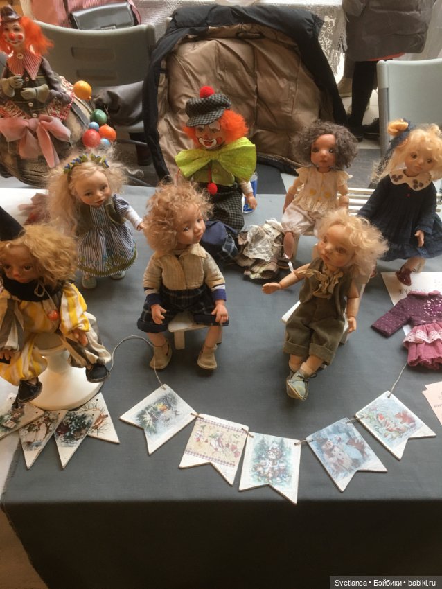 Выставка «Мишка с куклой» г.Екатеринбург ч.2. - Куклы