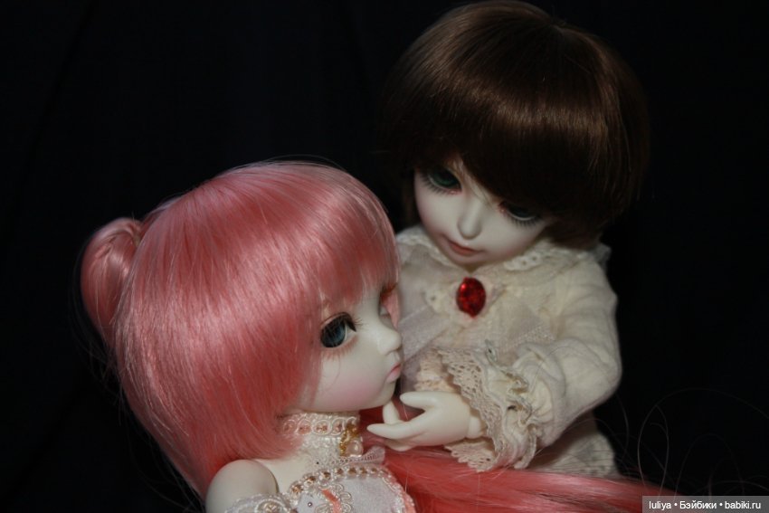 Старенькие снимки моих первых литлфишек. Романтика