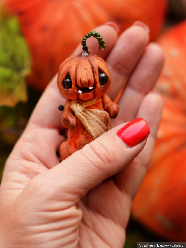 Малыши тыквы — Авторские мишки Тедди и друзья: фото (фото 9)