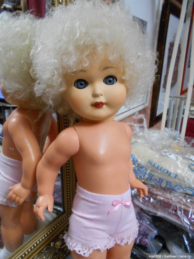 Агния, ангелочек — Ремонт и реставрация кукол: тело