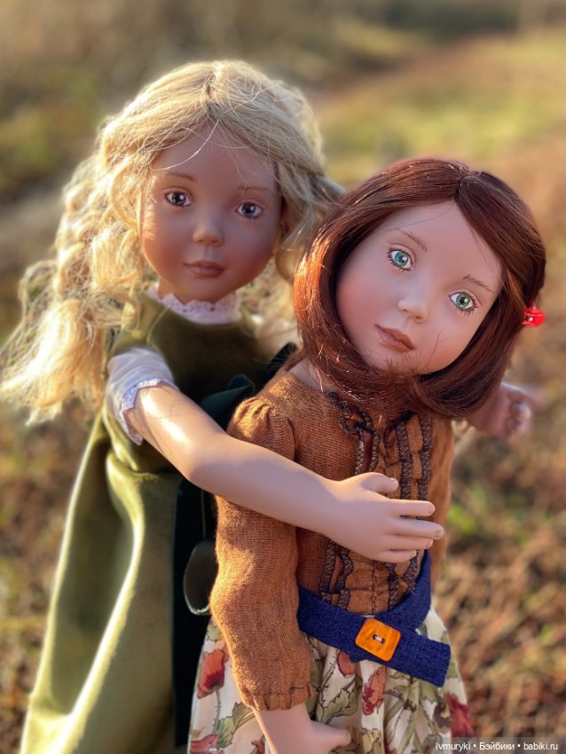 Две сестрички — Игровые куклы Zwergnase (Цвергназе) Junior: Джуниор
