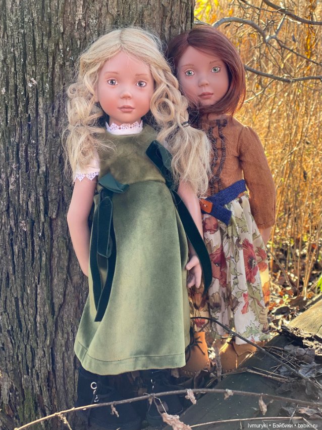 Две сестрички — Игровые куклы Zwergnase (Цвергназе) Junior: Джуниор