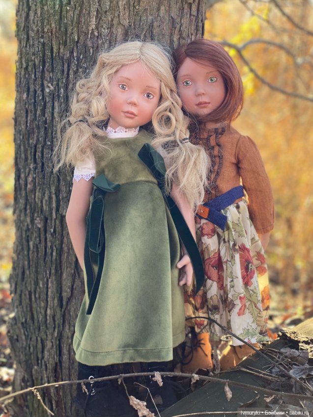 Две сестрички — Игровые куклы Zwergnase (Цвергназе) Junior: Джуниор