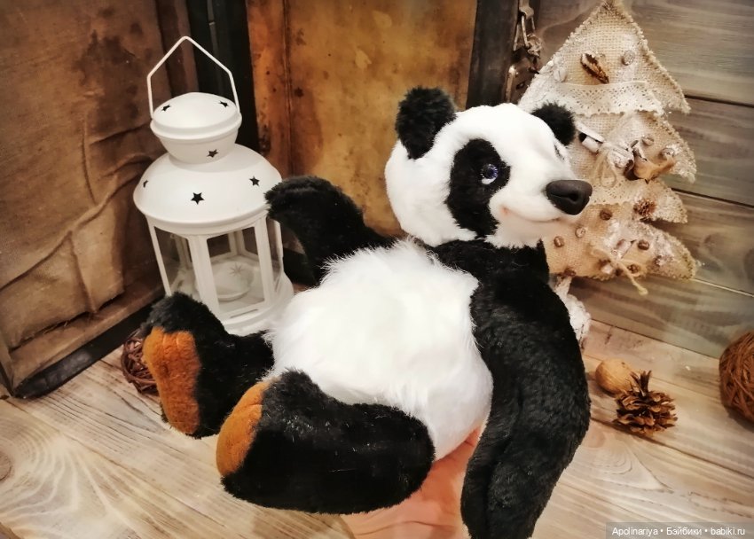 Panda-teddy — Авторские мишки Тедди и друзья: фото