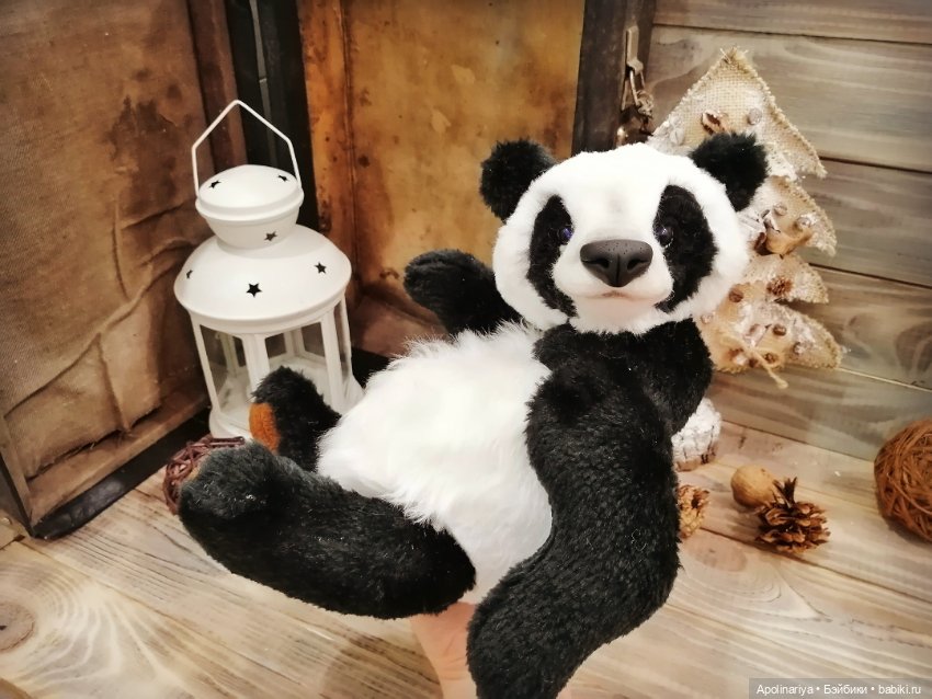 Panda-teddy — Авторские мишки Тедди и друзья: фото