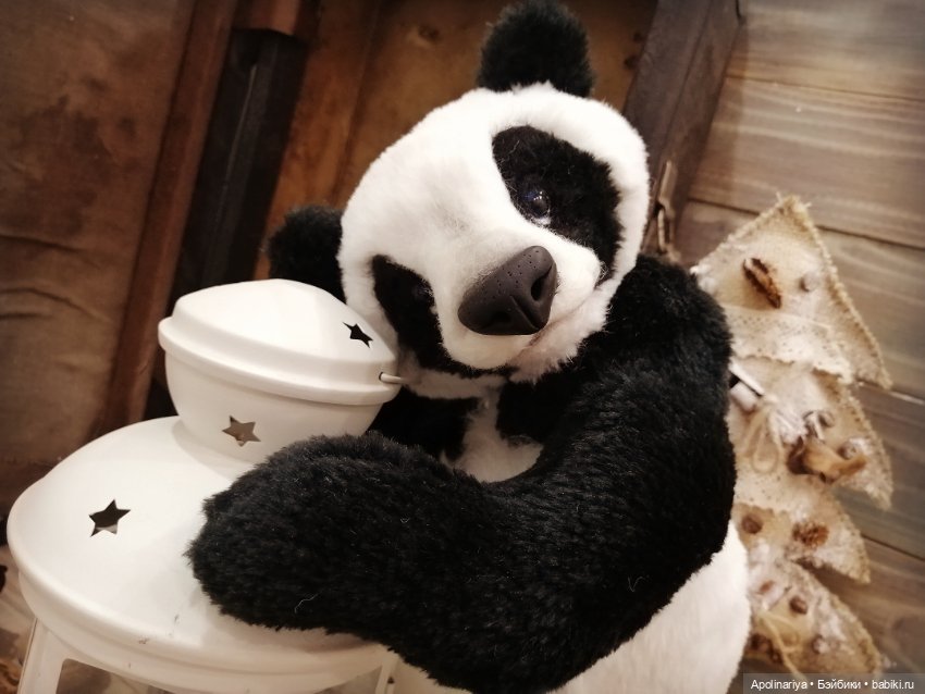 Panda-teddy — Авторские мишки Тедди и друзья: фото