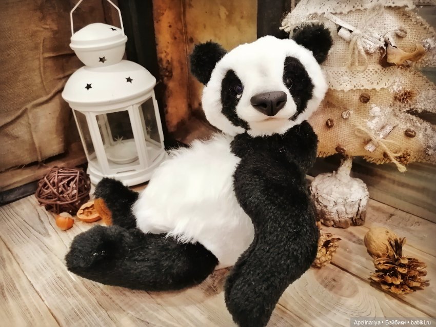 Panda-teddy — Авторские мишки Тедди и друзья: фото