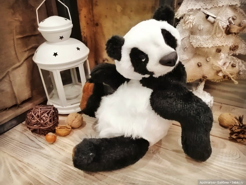 Panda-teddy — Авторские мишки Тедди и друзья: фото