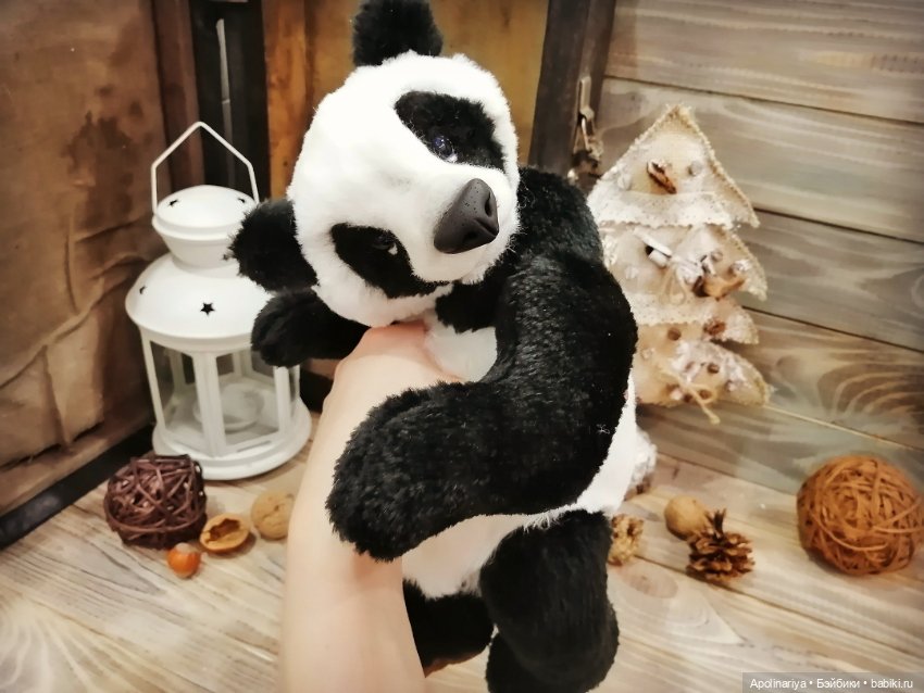 Panda-teddy — Авторские мишки Тедди и друзья: фото