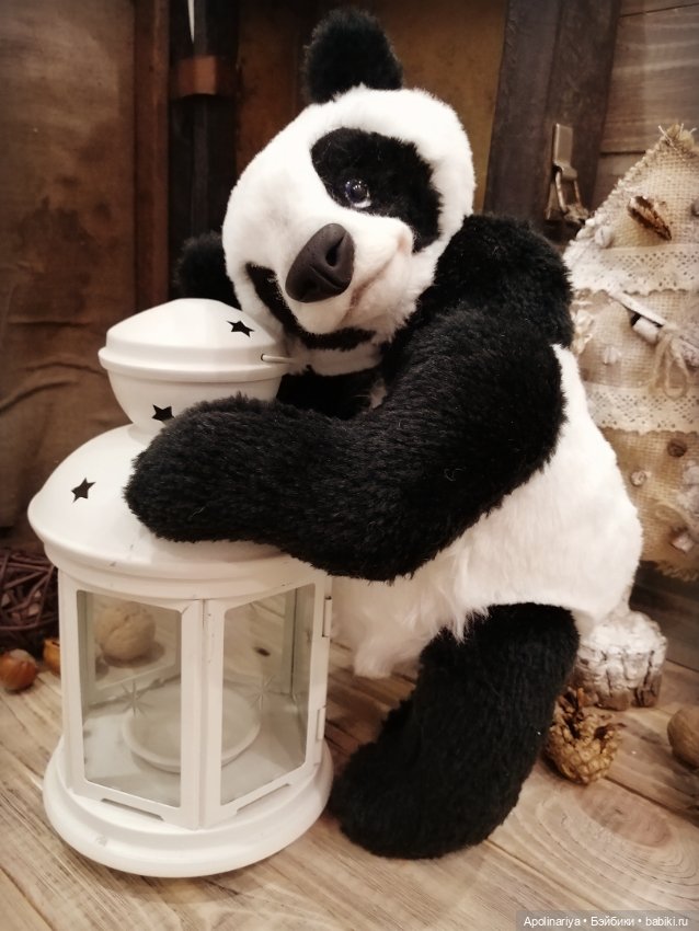 Panda-teddy — Авторские мишки Тедди и друзья: фото (фото 2)