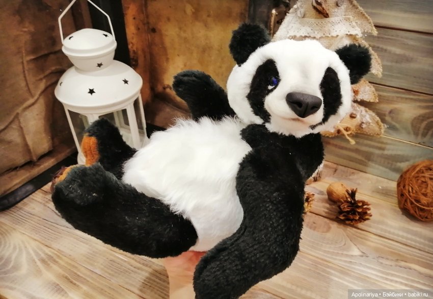 Panda-teddy — Авторские мишки Тедди и друзья: фото
