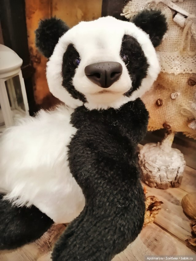 Panda-teddy — Авторские мишки Тедди и друзья: фото