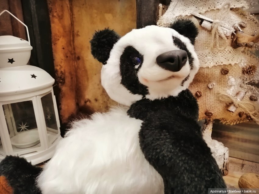 Panda-teddy — Авторские мишки Тедди и друзья: фото