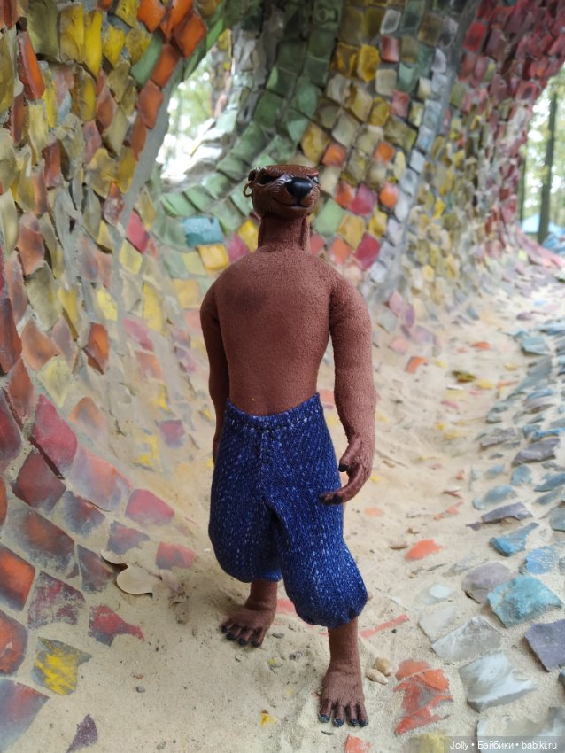 Маленький и пушистый — Лепка авторских кукол: полимерная глина