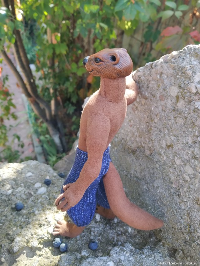 Маленький и пушистый — Лепка авторских кукол: полимерная глина