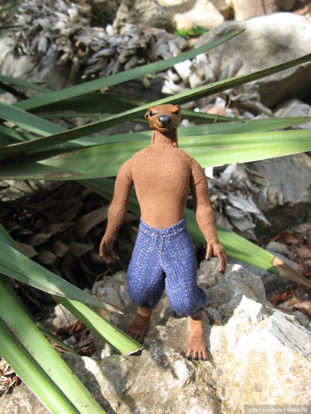 Маленький и пушистый — Лепка авторских кукол: полимерная глина (фото 10)