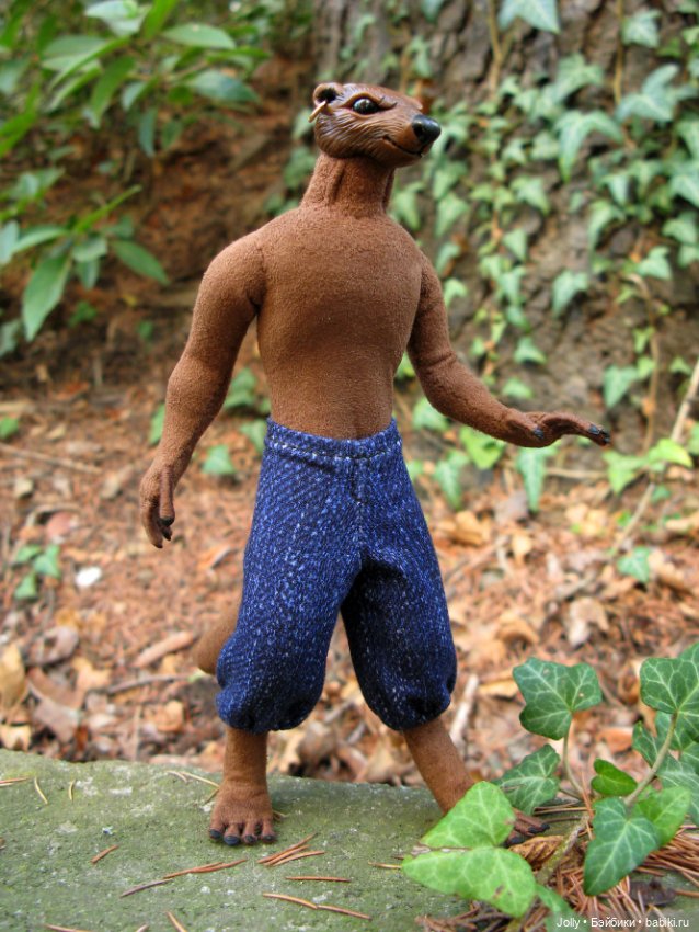 Маленький и пушистый — Лепка авторских кукол: полимерная глина (фото 3)