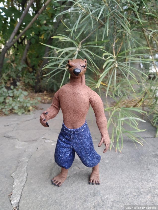 Маленький и пушистый — Лепка авторских кукол: полимерная глина