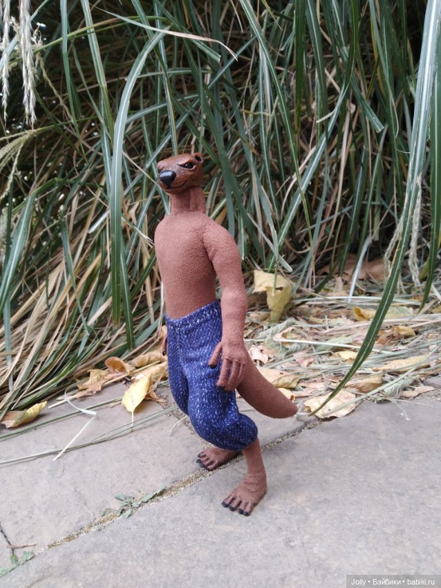 Маленький и пушистый — Лепка авторских кукол: полимерная глина