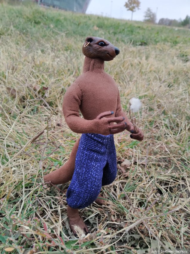 Маленький и пушистый — Лепка авторских кукол: полимерная глина