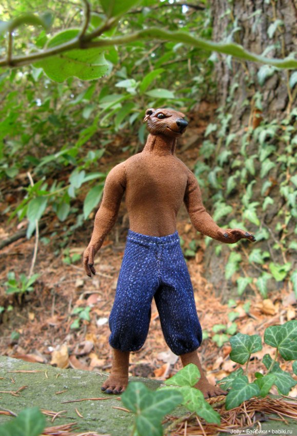 Маленький и пушистый — Лепка авторских кукол: полимерная глина (фото 4)