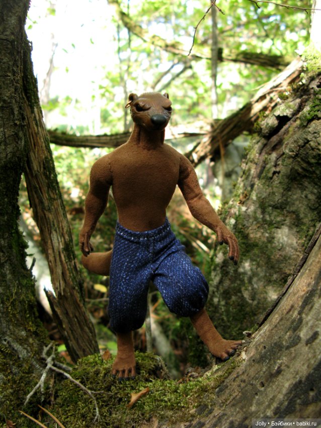 Маленький и пушистый — Лепка авторских кукол: полимерная глина (фото 5)