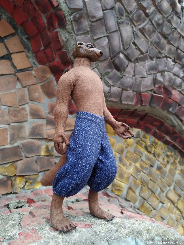 Маленький и пушистый — Лепка авторских кукол: полимерная глина