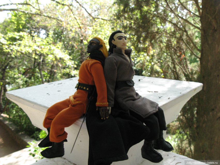 Учитель и ученик — Авторские куклы ручной работы: текстильные